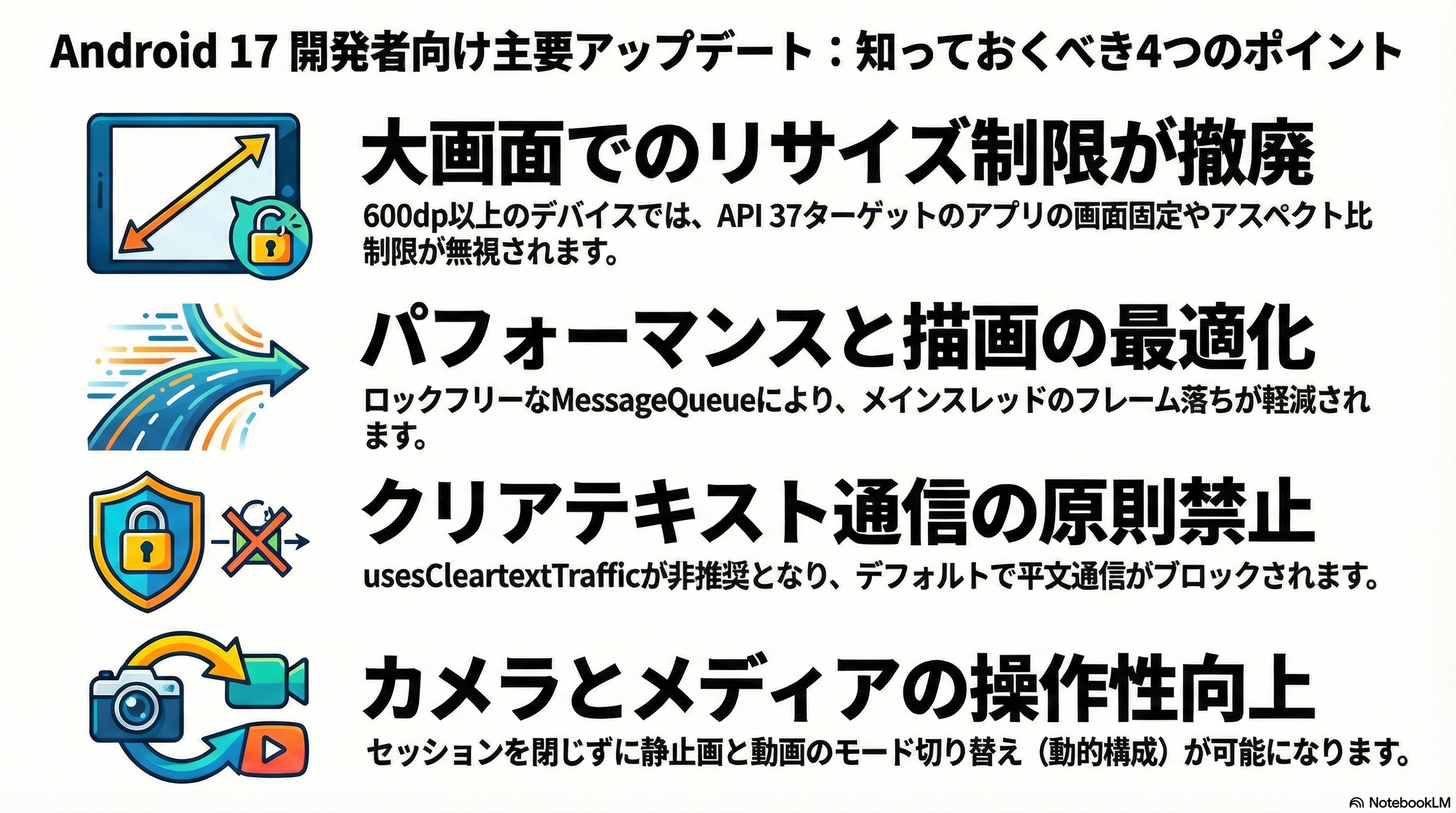 android 17 changes
